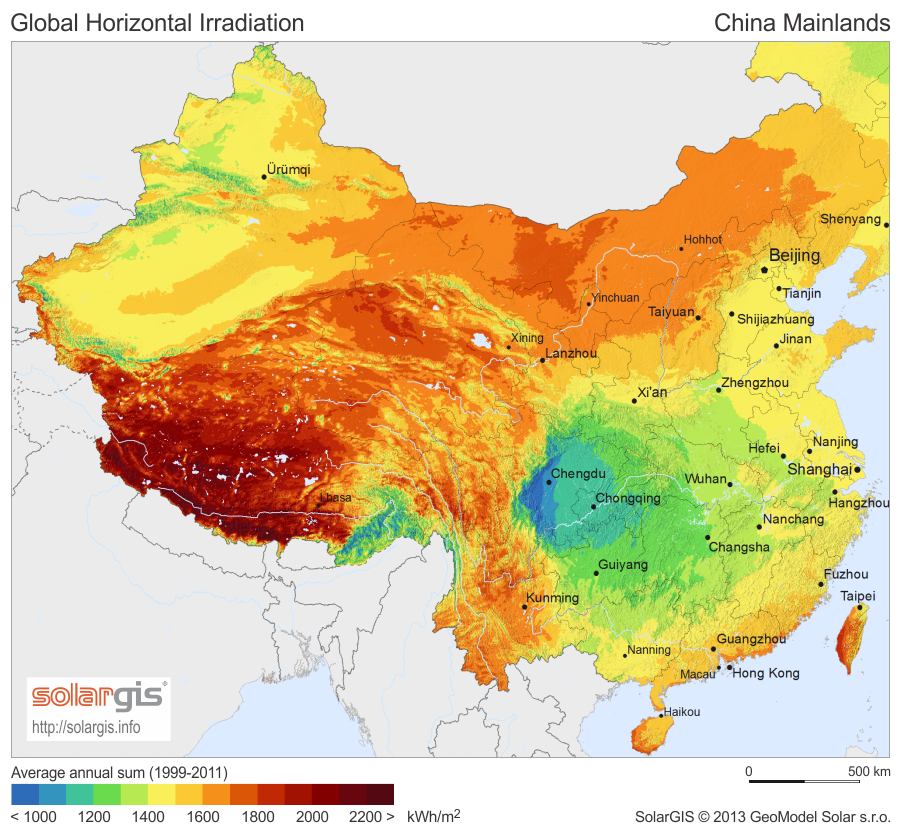 SolarGIS-Solar-map-China-Mainlands-en